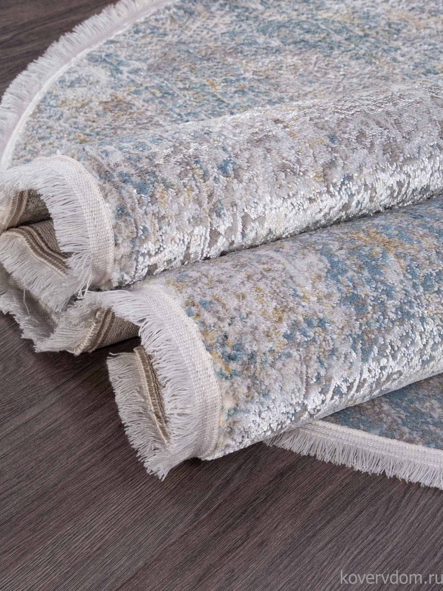 Ковер AJMAL LP 257 CREAM / TURQUOISE Овал Ковер AJMAL LP 257 CREAM / TURQUOISE Овал