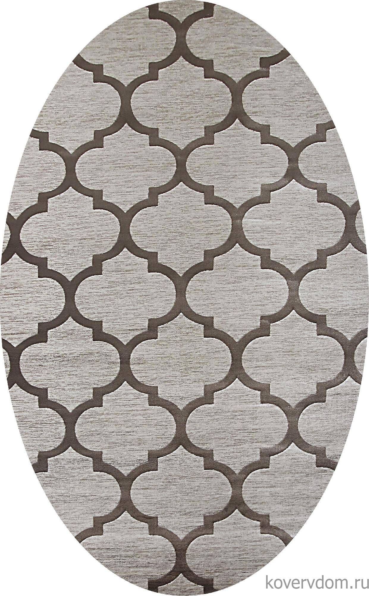 Ковер MEGA CARVING WK d422 CREAM Овал Ковер MEGA CARVING WK d422 CREAM Овал