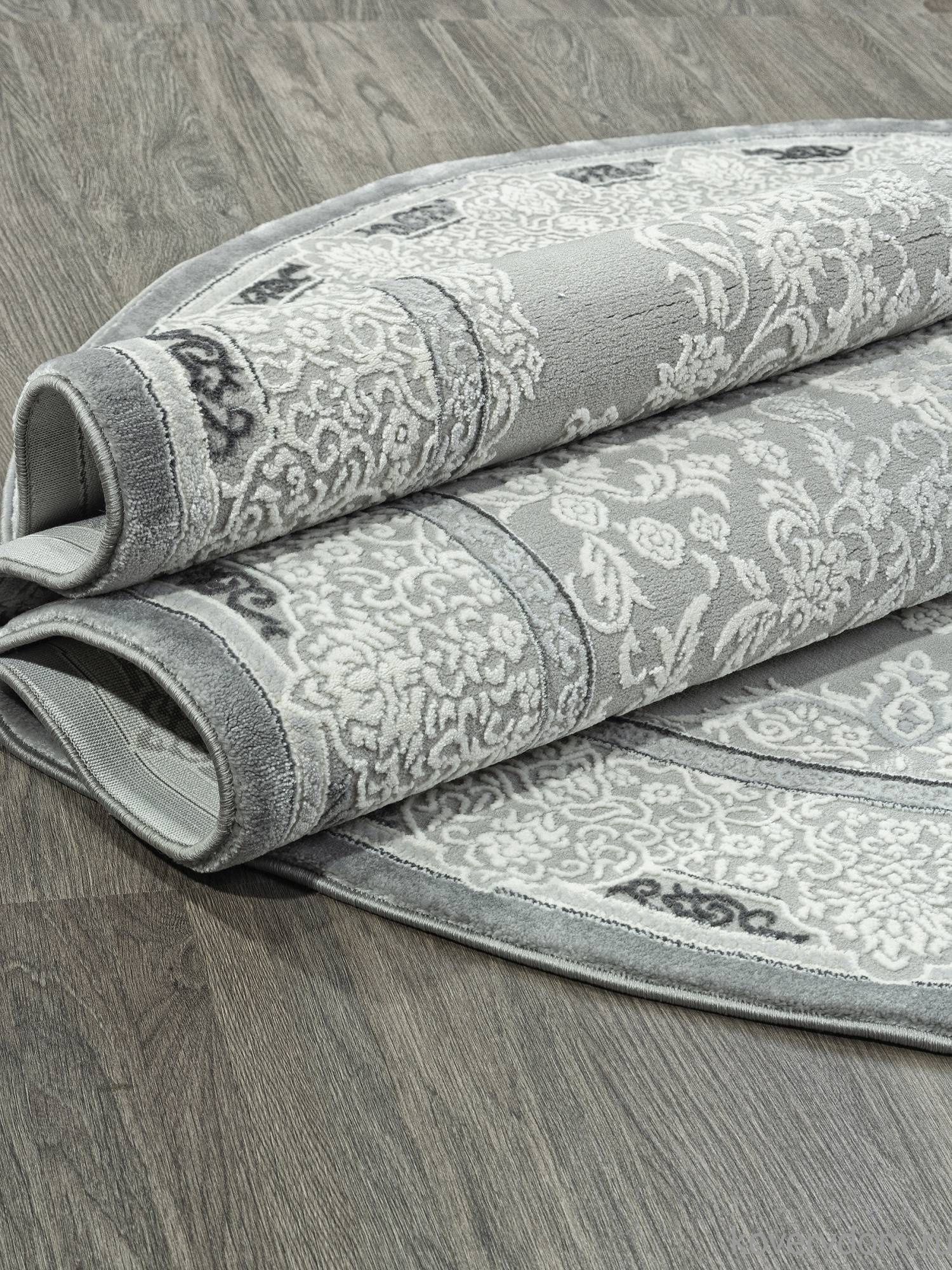 Ковер NENSI GL038G GREY / GREY Овал Ковер NENSI GL038G GREY / GREY Овал