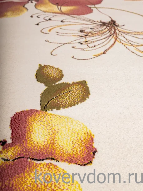 Шерстяной ковер Hunnu R Цветы 6A1535 001