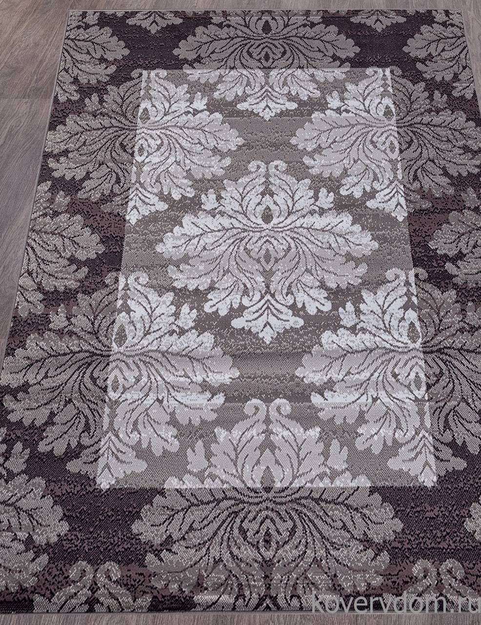 Ковер SILVER d213 GRAY-PURPLE