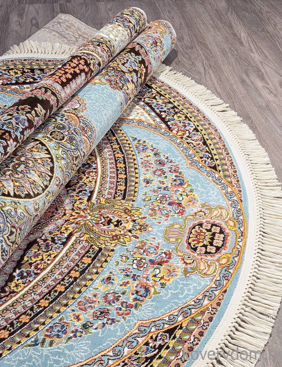 Ковер ARAVIA 6805 BLUE-BROWN Овал