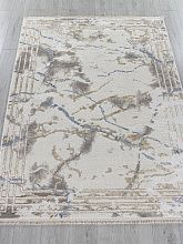 Ковер из Турции бежевый MOSSO 27243A GRY / NAVY