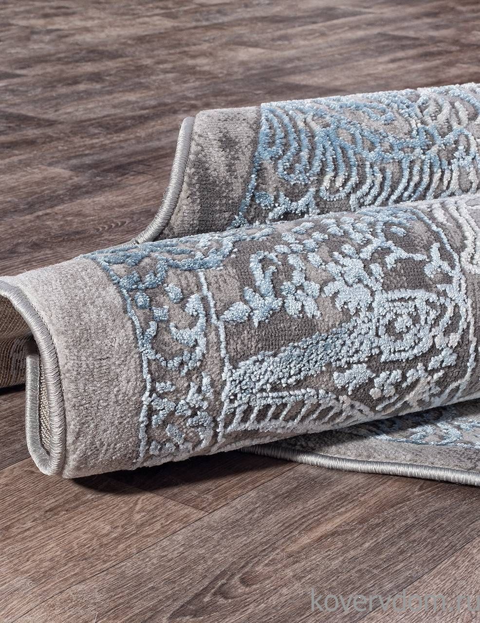 Ковер ARMINA 03878A BLUE / BLUE Круг Ковер ARMINA 03878A BLUE / BLUE Круг