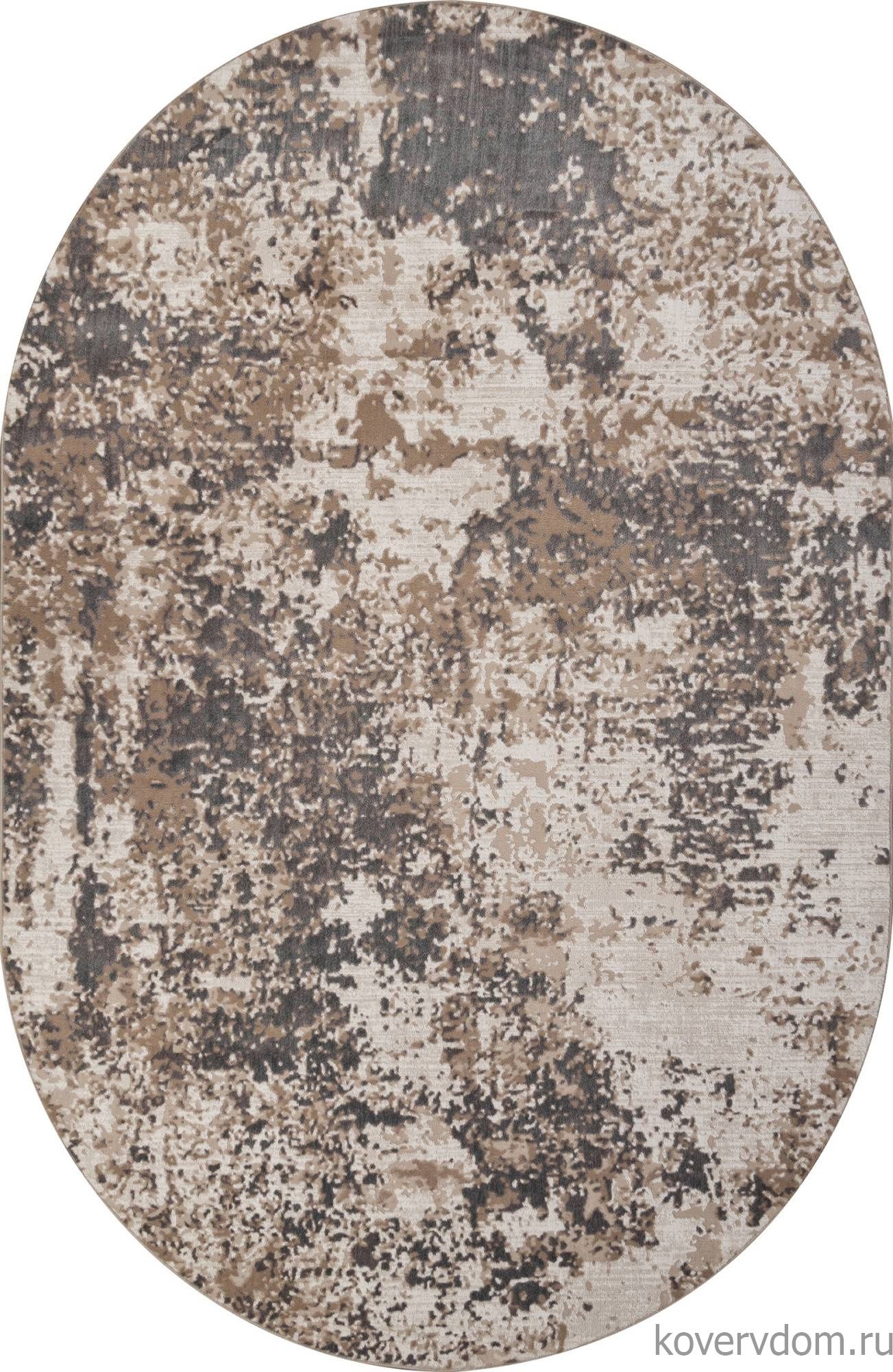 Ковер SIESTA M028A CREAM / GRAY Овал