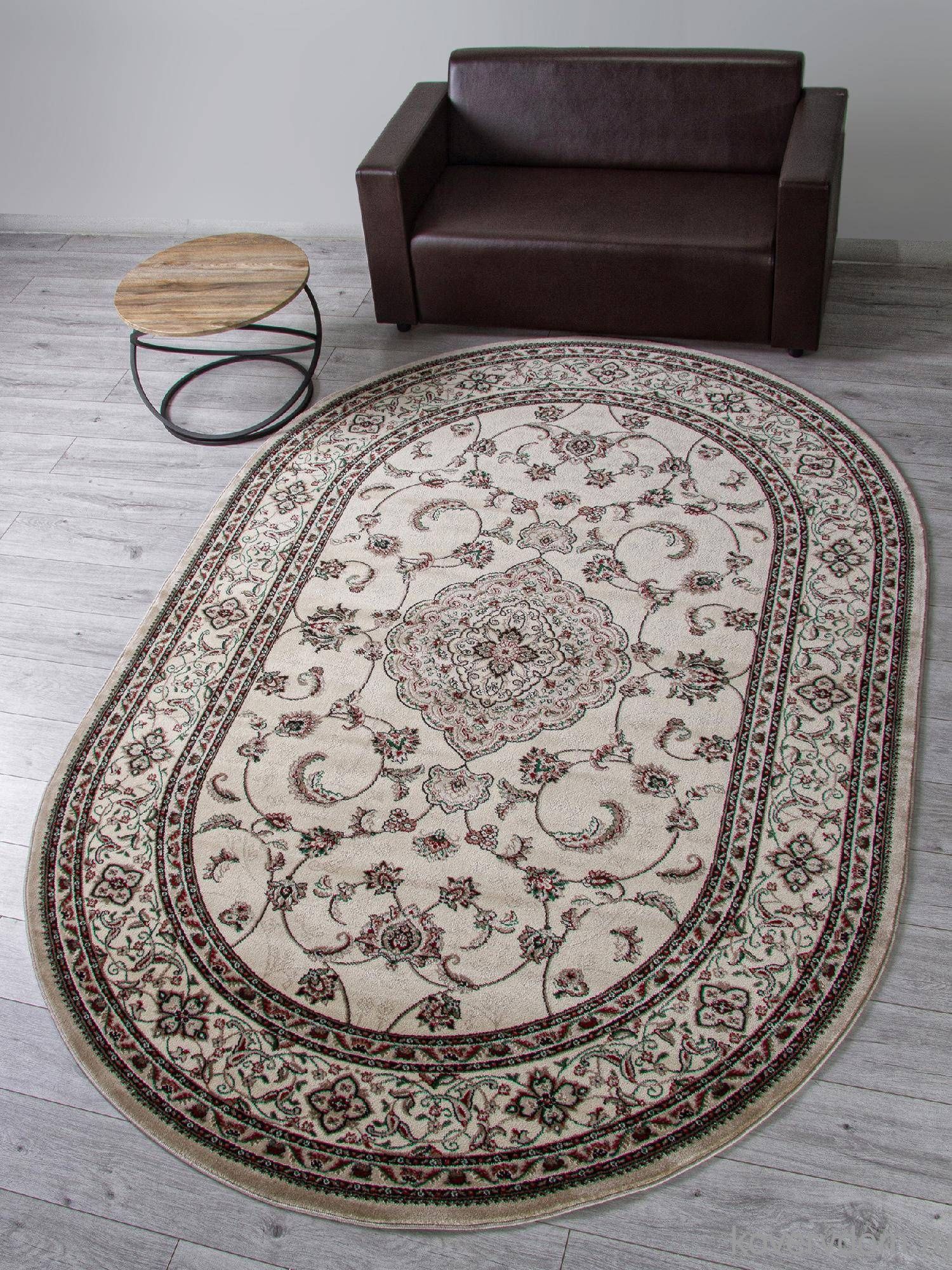 Ковер COLIZEY-A D389 BEIGE Овал