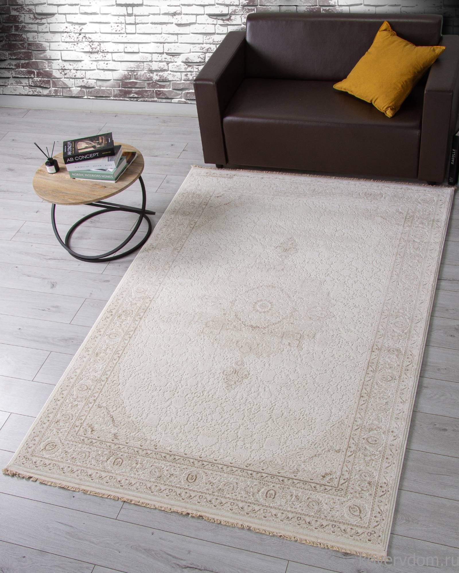 Ковер Jasmine 35901B CREAM / CREAM Ковер Jasmine 35901B CREAM / CREAM