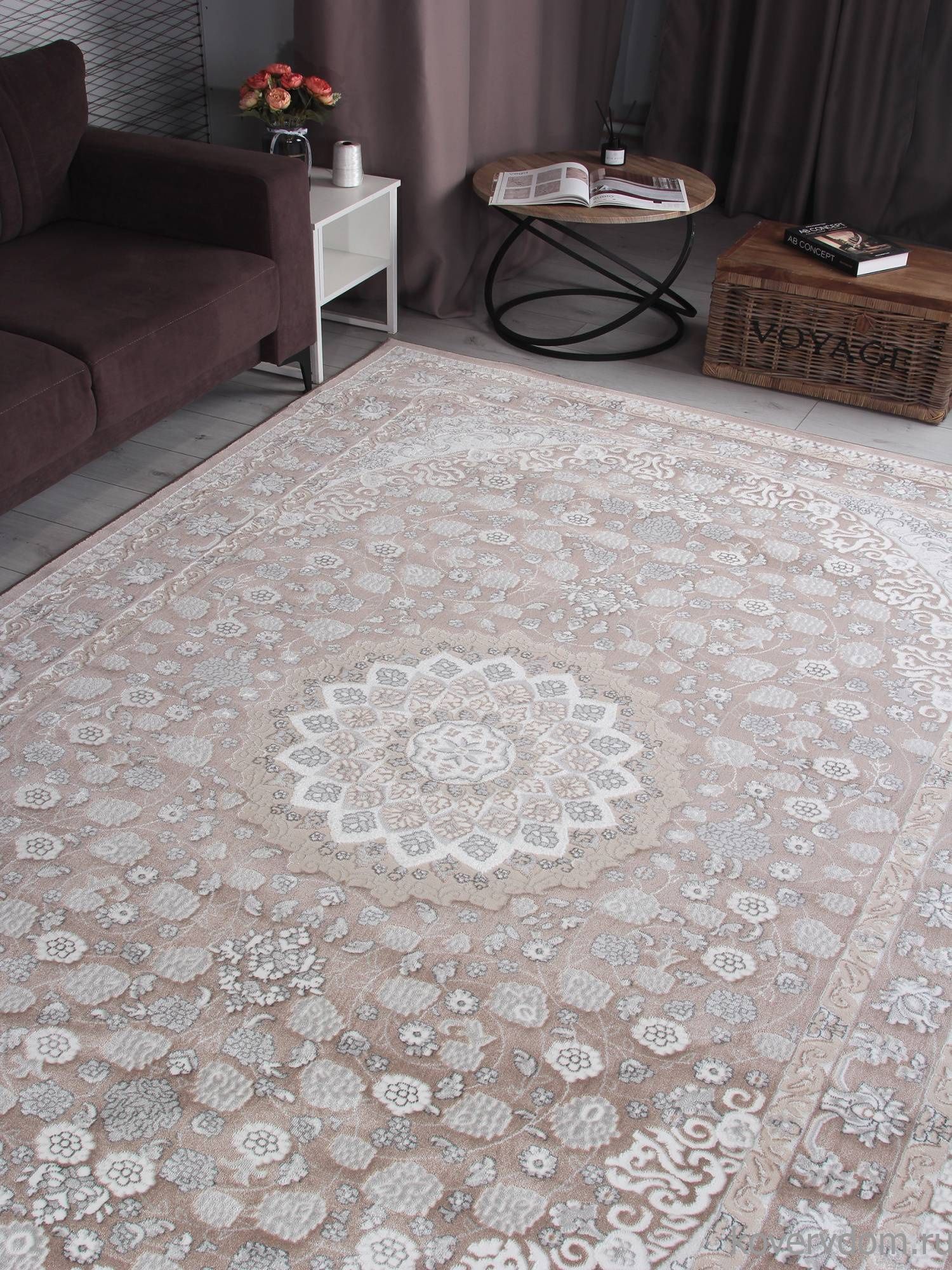 Ковер GRAFF F654 LIGHT BEIGE