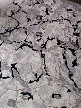 Круглый ковер PALERMO F289 DARK GRAY