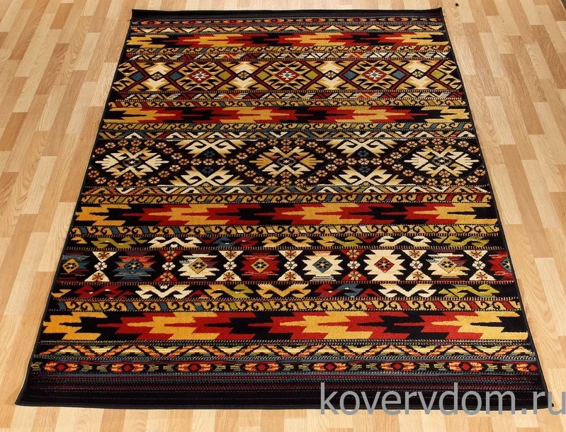 Ковер STANDARD Kamal navy blue Скандинавиан Ковер STANDARD Kamal navy blue Скандинавиан