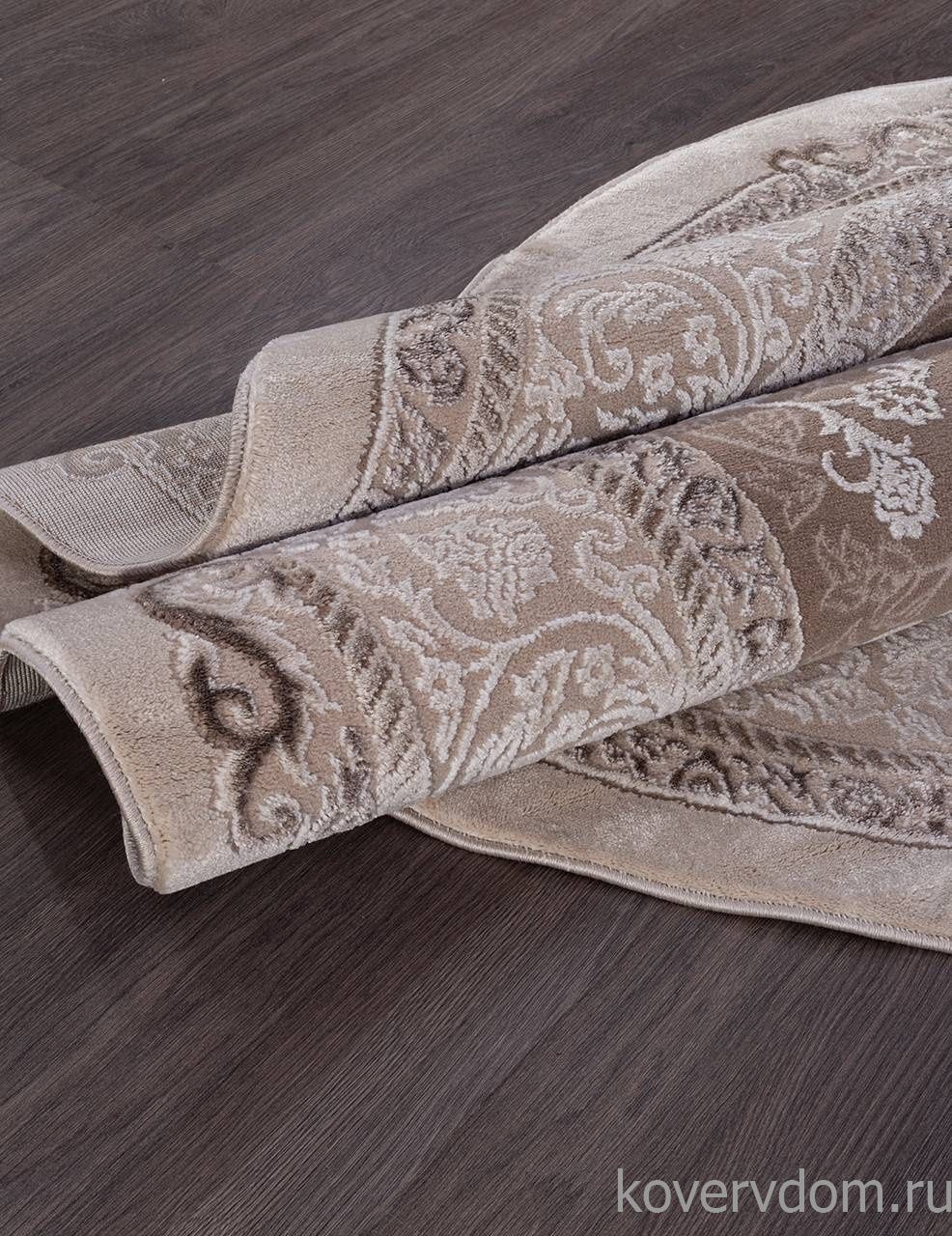 Ковер ARMINA 03874B BROWN / BROWN Круг Ковер ARMINA 03874B BROWN / BROWN Круг