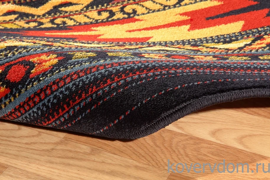 Ковер STANDARD Kamal navy blue Скандинавиан Ковер STANDARD Kamal navy blue Скандинавиан