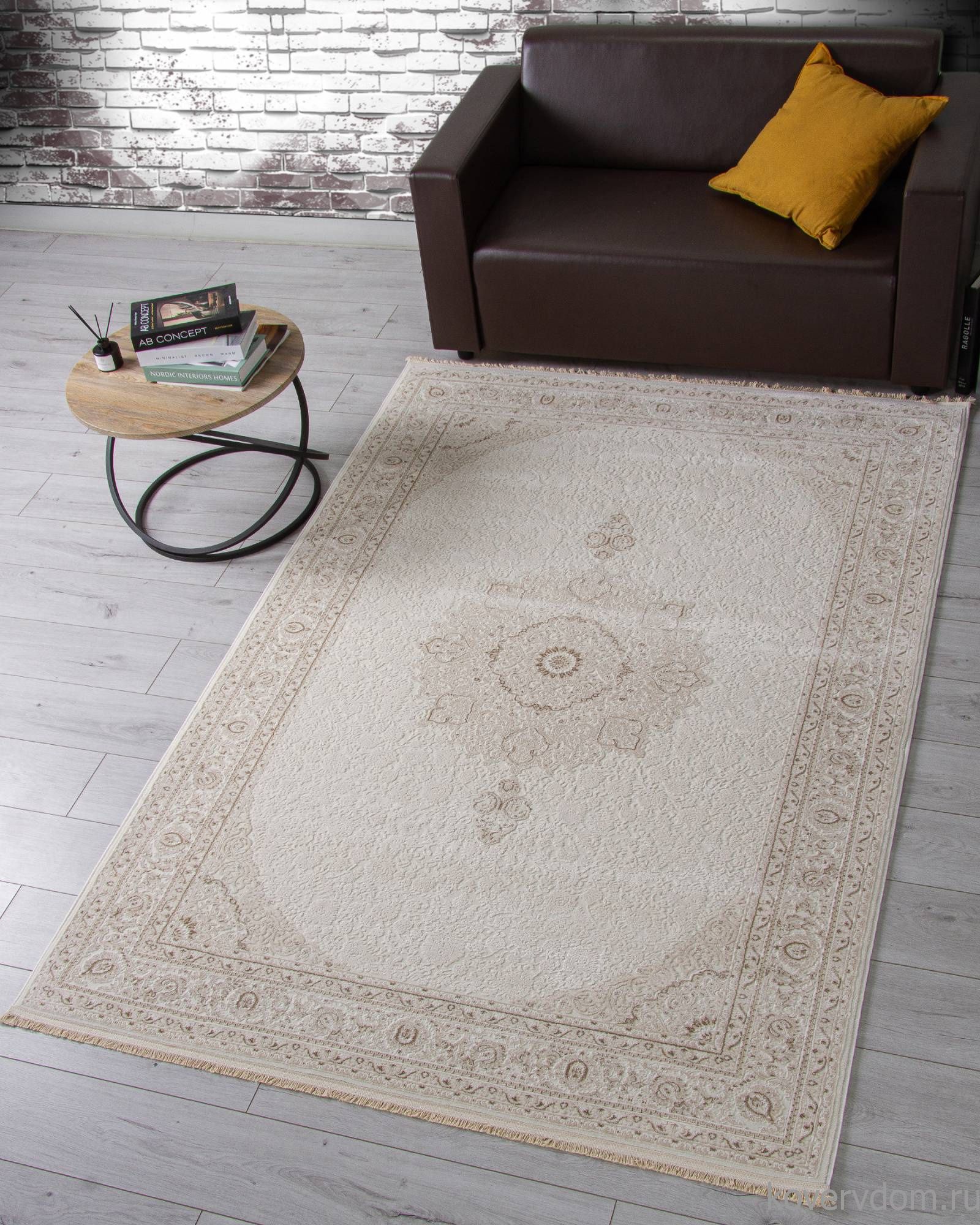 Ковер Jasmine 35901B CREAM / CREAM Ковер Jasmine 35901B CREAM / CREAM