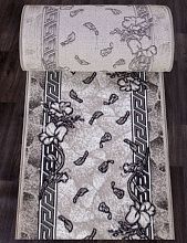 Овальный ковровая дорожка SILVER d201 GRAY