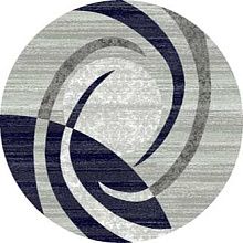 Ковер MEGA CARVING D264 GRAY Круг