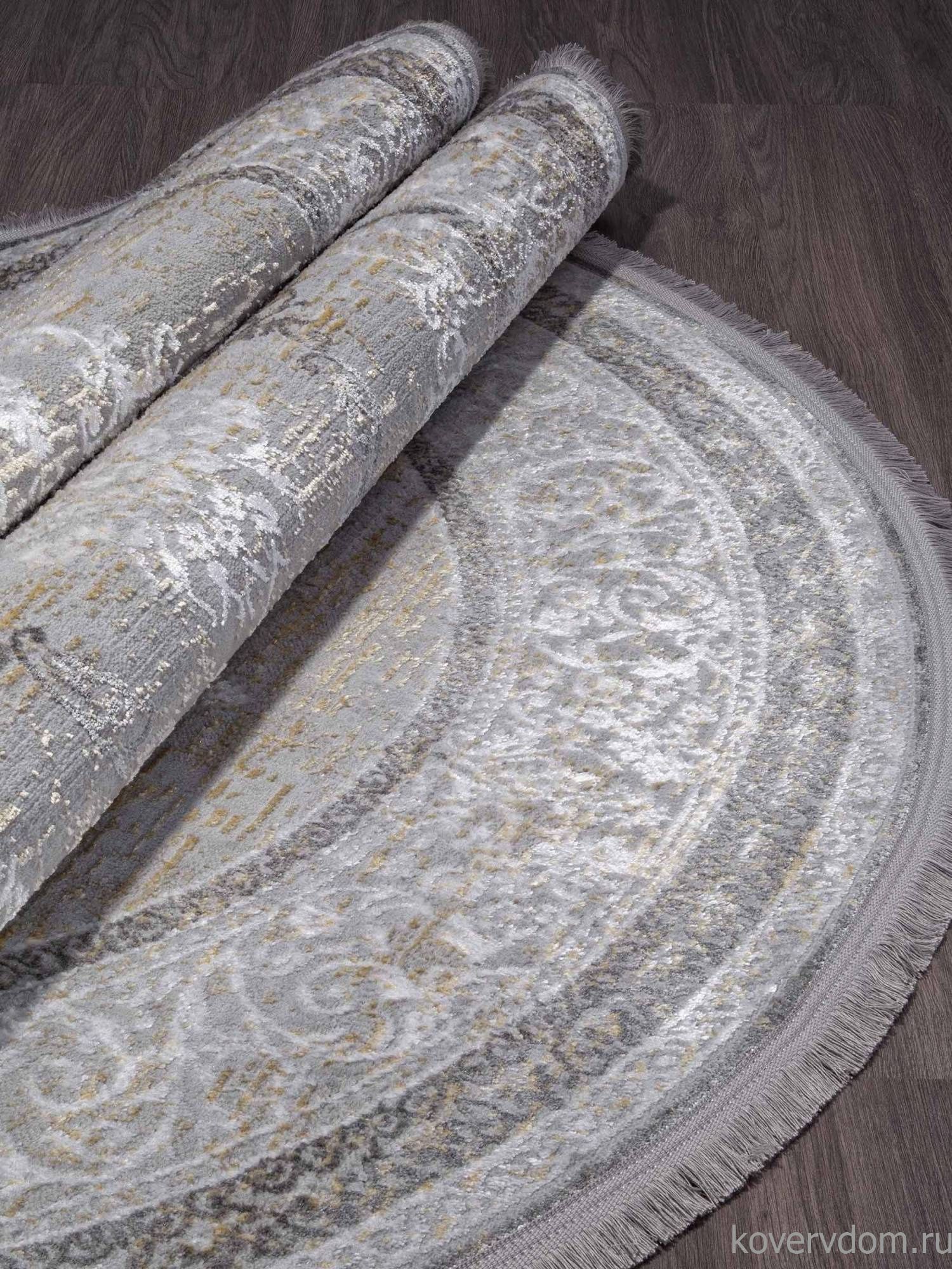 Ковер AJMAL LP 292 GREY Овал Ковер AJMAL LP 292 GREY Овал