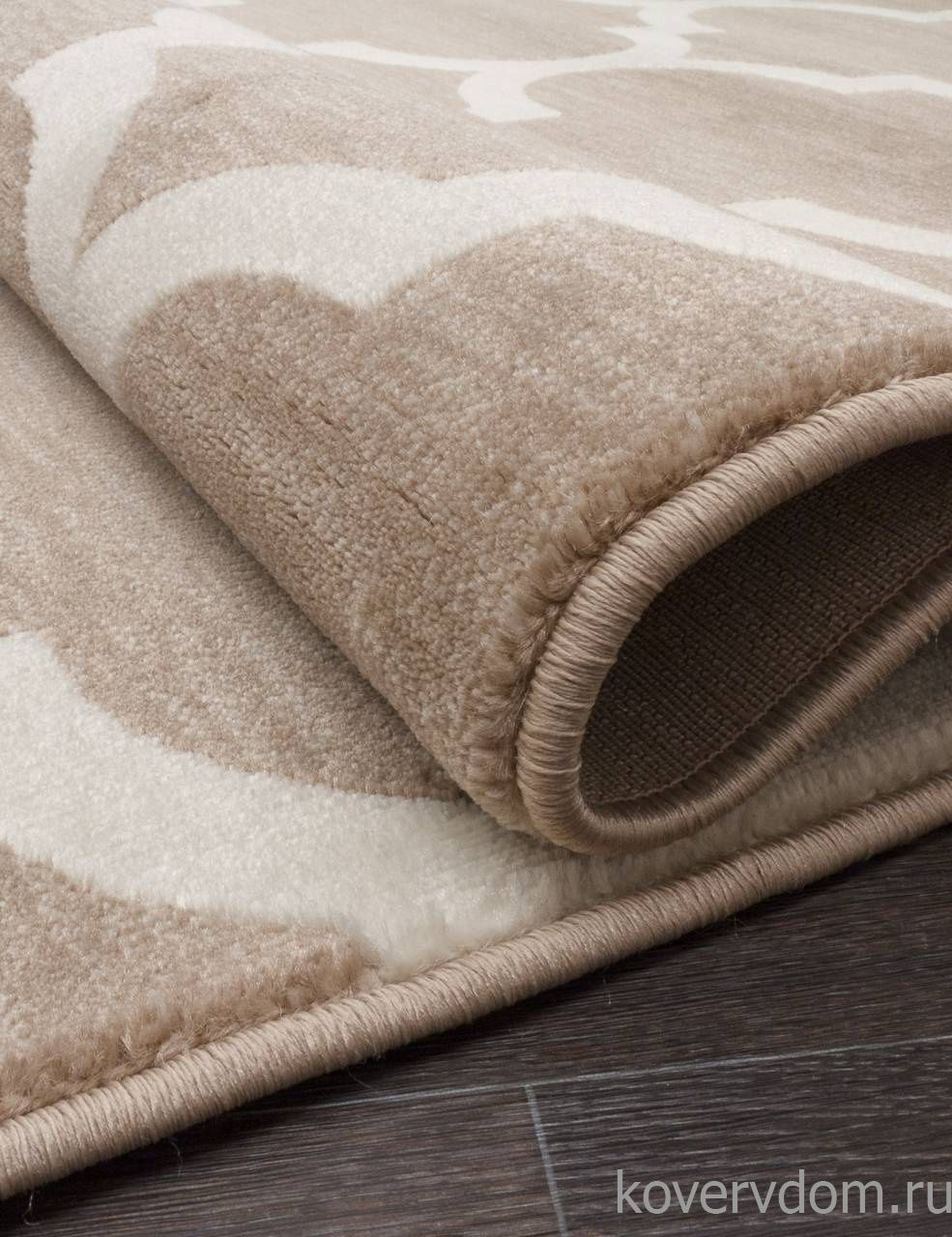 Ковер MEGA CARVING WK d422 D.BEIGE-CREAM