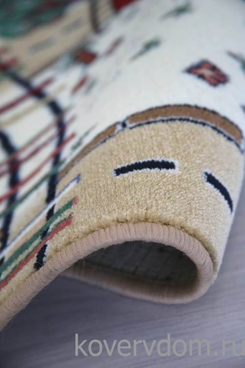 Детский ковер Веселые дорожки бежевый Детский ковер Веселые дорожки бежевый