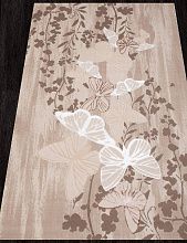 Ковер с бабочками TEMPO 0156LA POLY IVORY / POLY IVORY