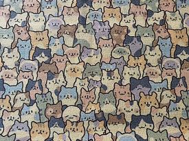 Яркий детский ковер-палас CATS 2564